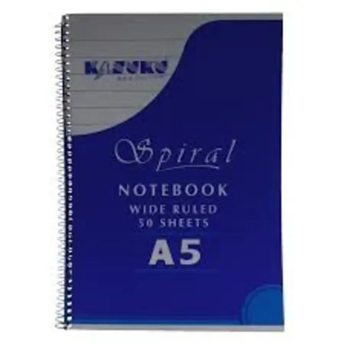 Kasuku Spiral N/Book A5 50 S